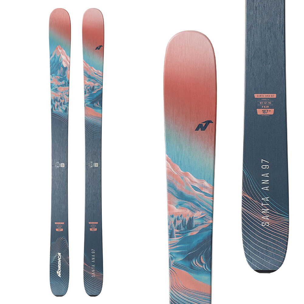 Nordica Women's Santa Ana 97 Skis 2026 | Boyne Country Sports