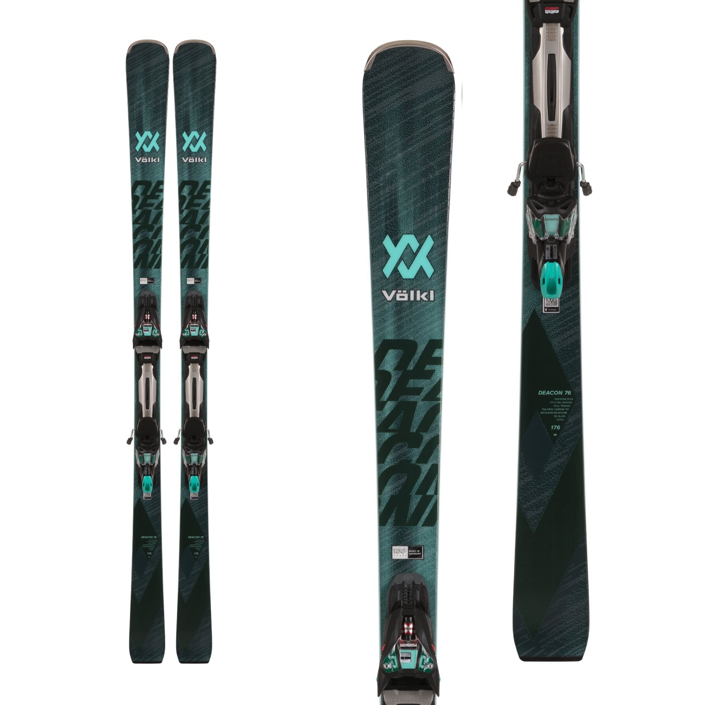 Volkl Men's Deacon 76 System Ski