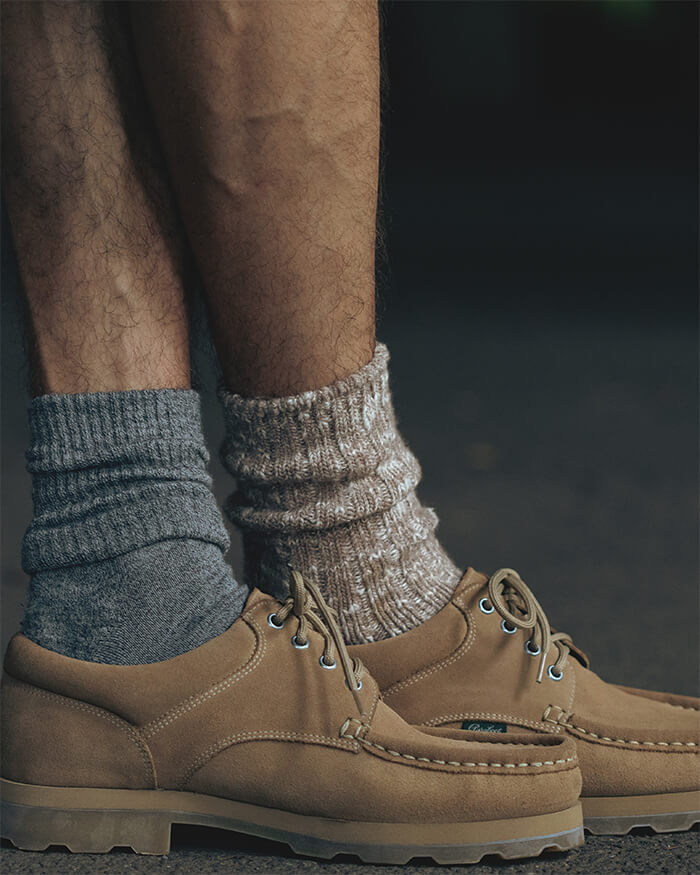 nonnative × ParabootTHIERS COW LEATHER – COVERCHORD