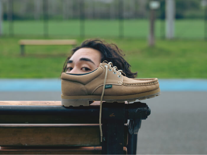 nonnative × ParabootTHIERS COW LEATHER – COVERCHORD