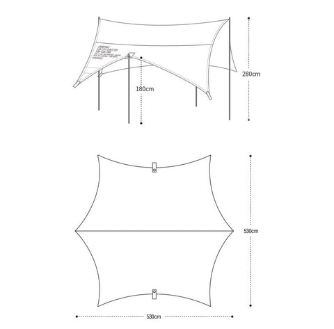 LAND PAGE（ランドページ）HEXA TARP - hinataストア
