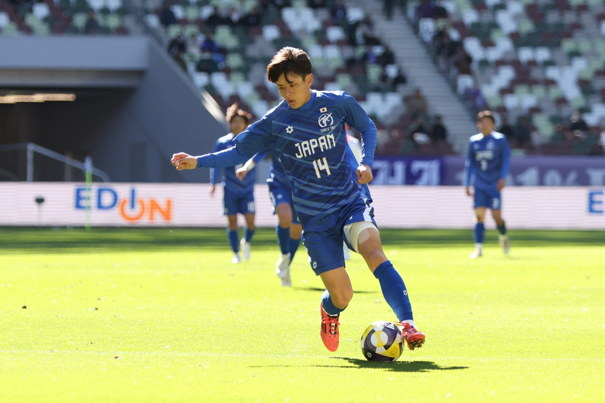 ジ*ー様 【限定✨】高校サッカー選抜 ユニフォーム 上下 背番号15 日本