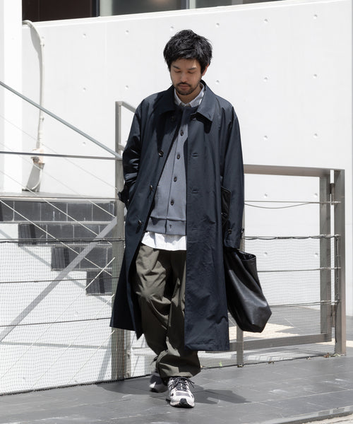 stein シュタイン 23ss バルカラーコートを使ったスタイリング – session