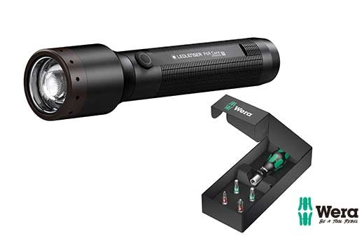 Ledlenser P6R Core + WERAスクリュードライバー 限定セット