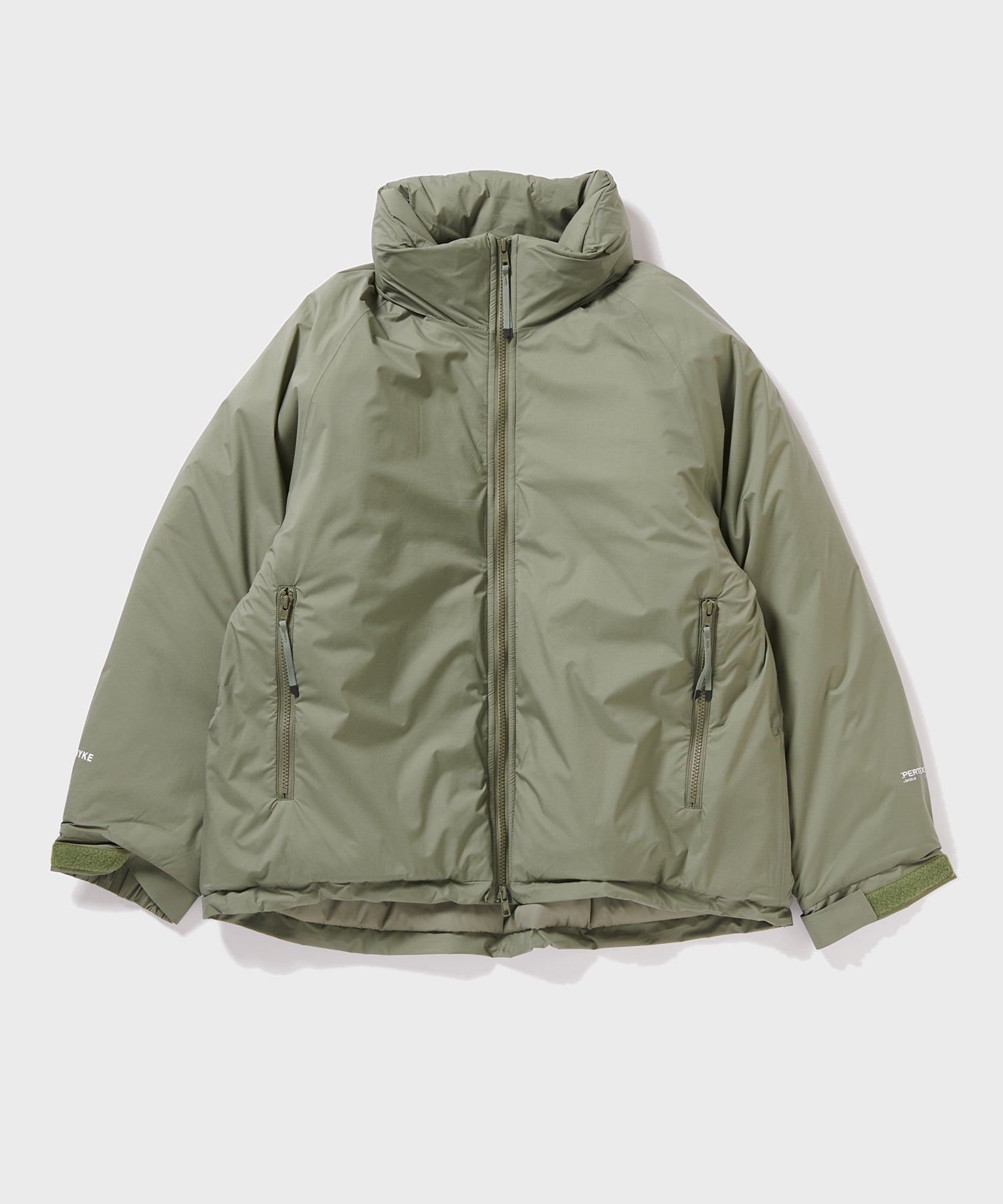 店舗在庫 - 【HYKE】 PERTEX PUFF JACKET - モスグリーン (32) - 5 ｜J