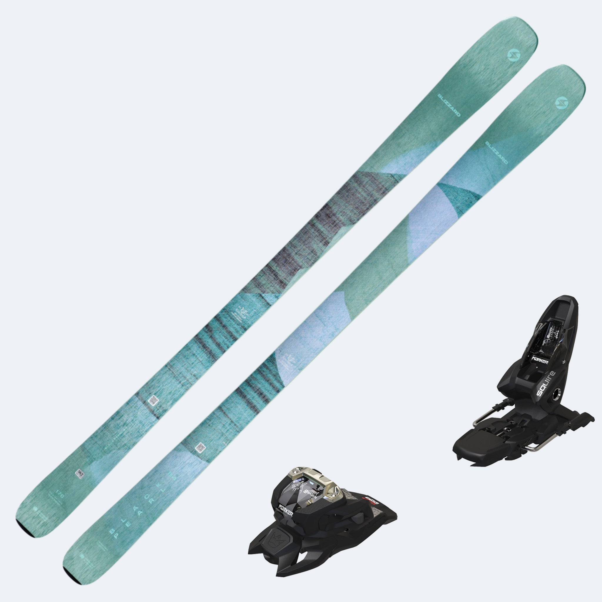 2026 Blizzard Black Pearl 84 Women's Skis with Marker Squire 11