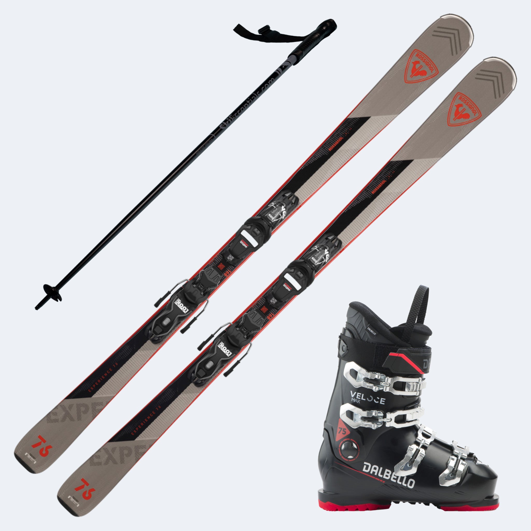 2025 Rossignol Experience 76 Skis with Dalbello Veloce Max 75
