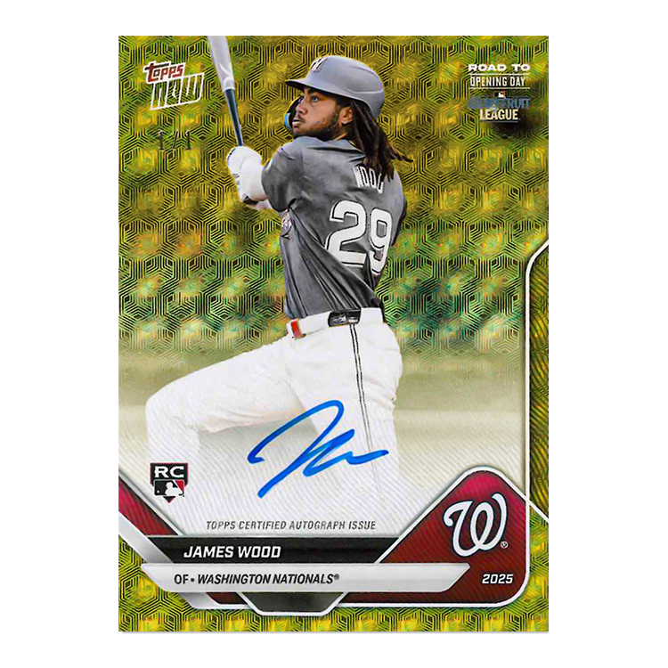2025 MLB Topps NOW® Road To Opening Day - Autograph Collectors Pack