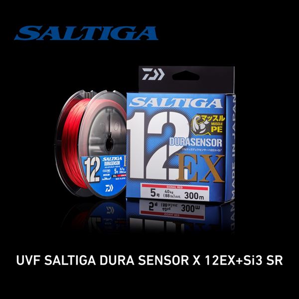 Daiwa UVF Saltiga Dura Sensor X12 EX +Si3 Signal Red #12 300m | eBay