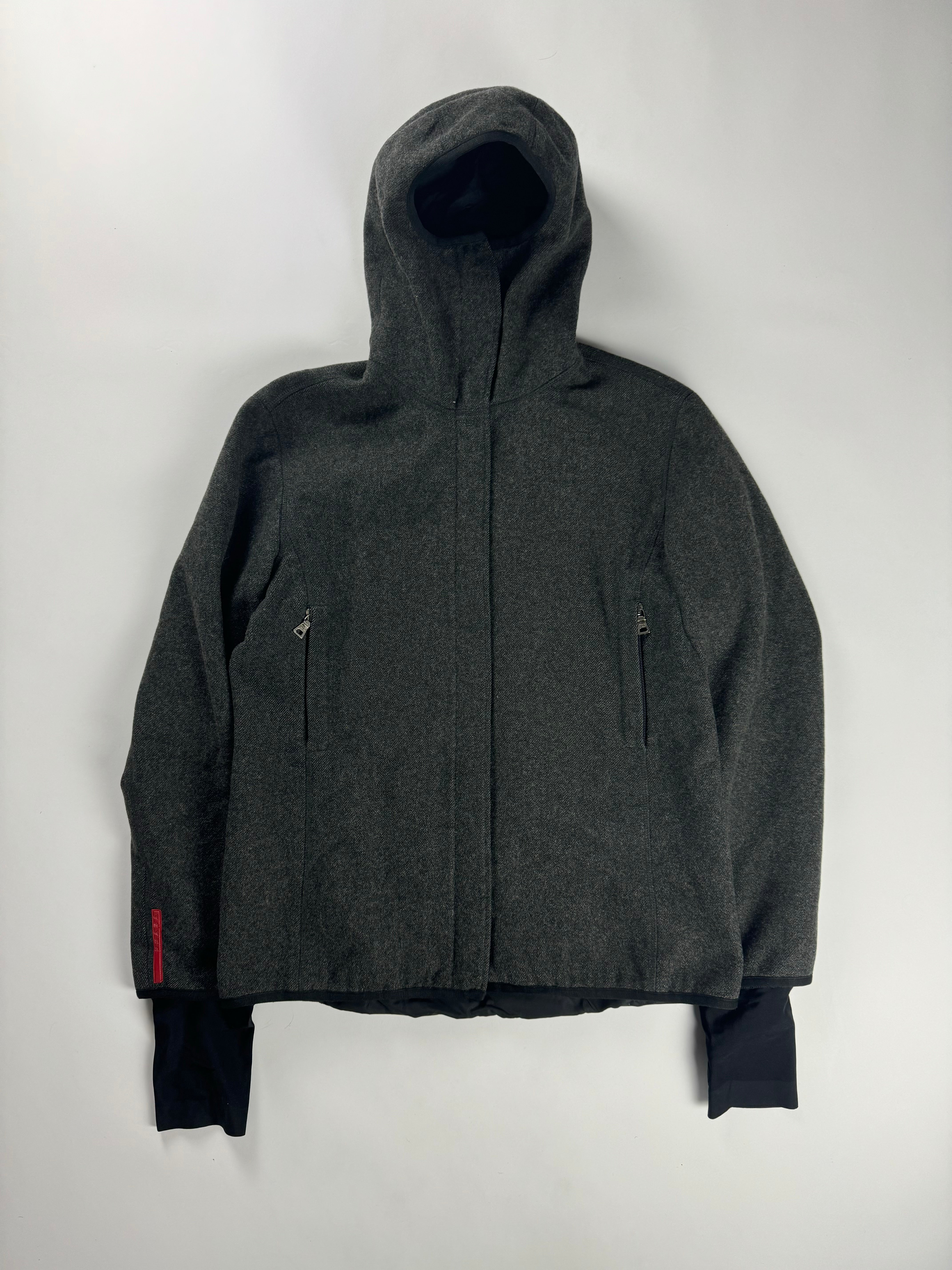 WEDEMPIECES - Prada Linea Rossa Wool Balaclava Riot Jacket FW 1999