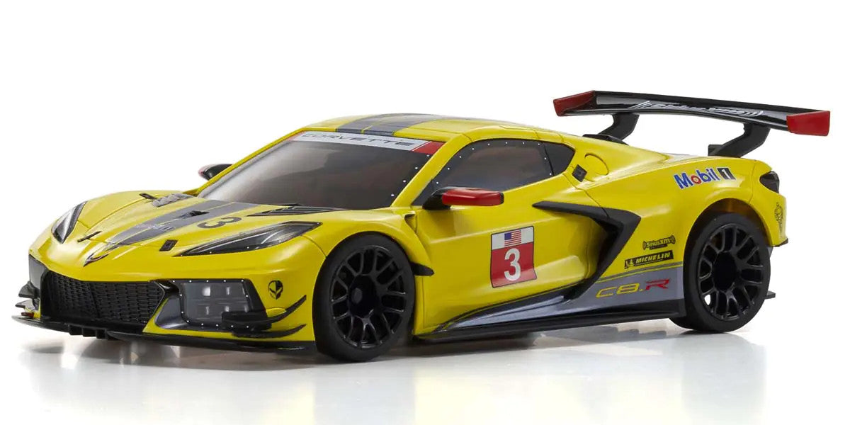 MINI-Z Racer MR-03 RWD CHEVROLET CORVETTE C8.R Yellow Readyset RTR