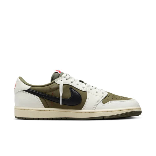 DM7866 200 Air Jordan 1 Retro Low OG SP Travis Scott Medium Olive