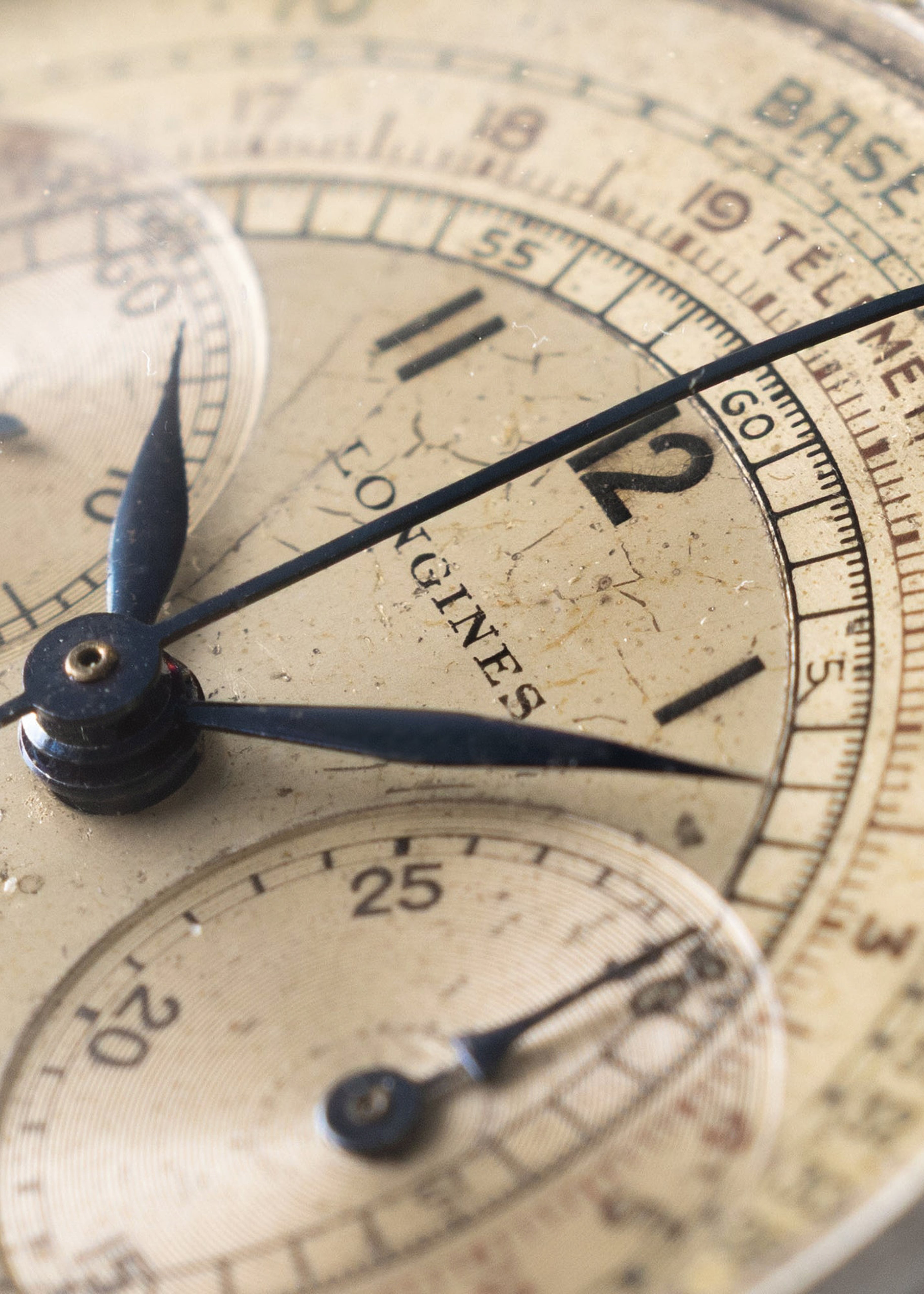4974 'Tre Tacche' Longines 13ZN Chronograph – Hairspring