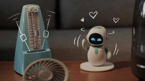 感情と個性を備えた卓上ロボット – Energize Lab