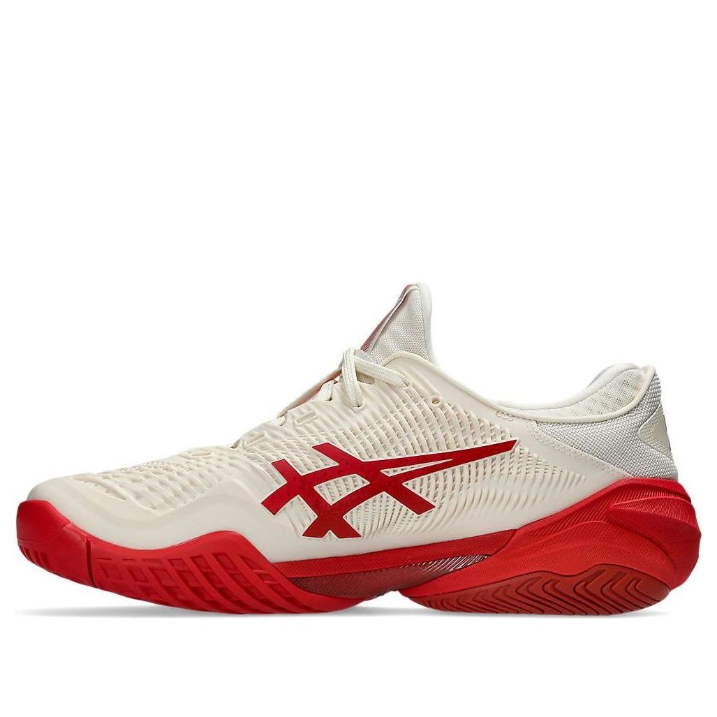 ASICS Court FF 3 Novak 'Cream Classic Red' 1041A522-968