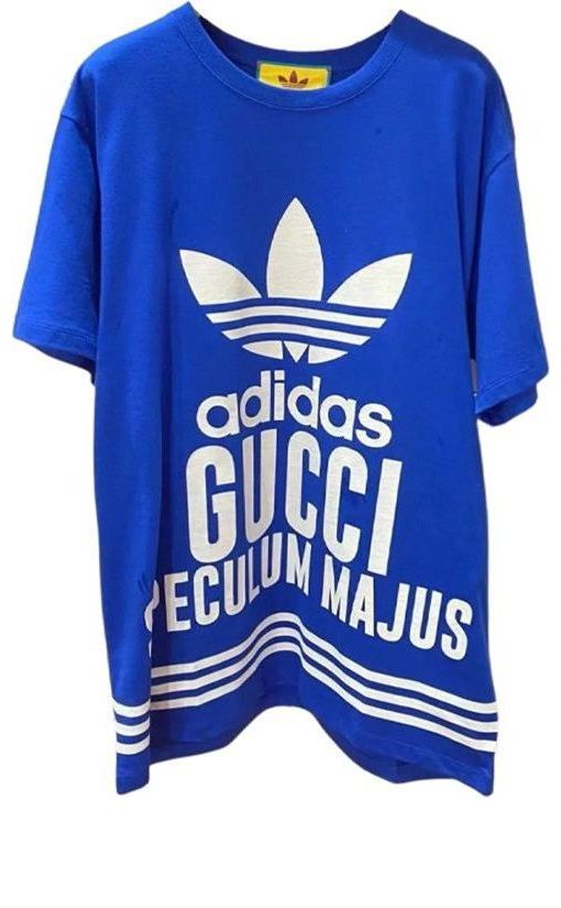 WMNS) Gucci x adidas Oversized Cotton Jersey Short Sleeve T-Shirt