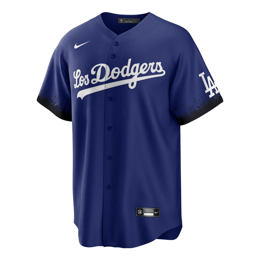 NIKE 半袖Vジャン MLB ロサンゼルス・ドジャース Nike x MLB Los