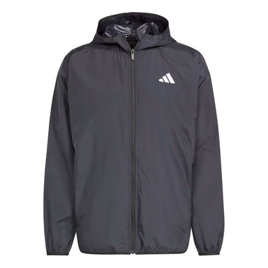adidas Gym+ Training 3-Stripes Windbreaker Asia Sizing 'Black' IN5838