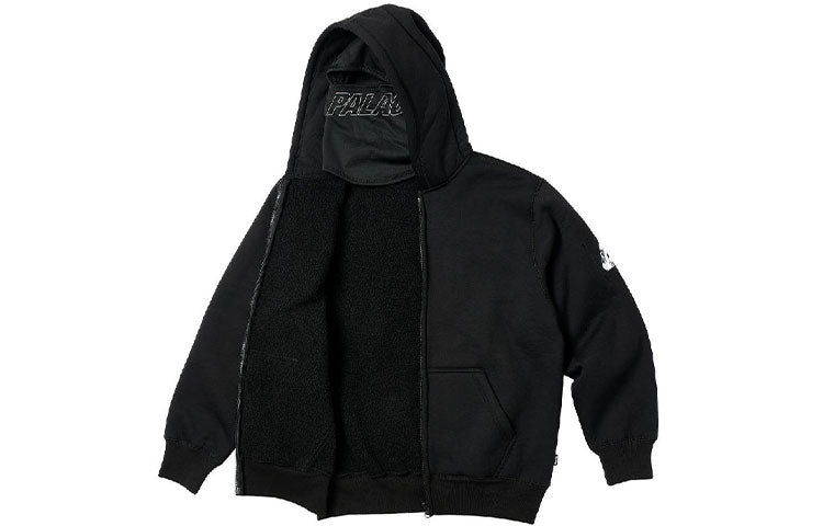 Palace Facemask Shearling Thermal Hood 'Black' P23CS220