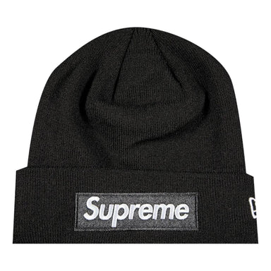 Supreme FW25 Crochet Logo Beanie 'Black' FW25BN46-BLACK