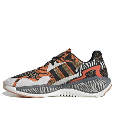 adidas ZX Alkyne Shoes 'Green Gray Orange' GZ8914