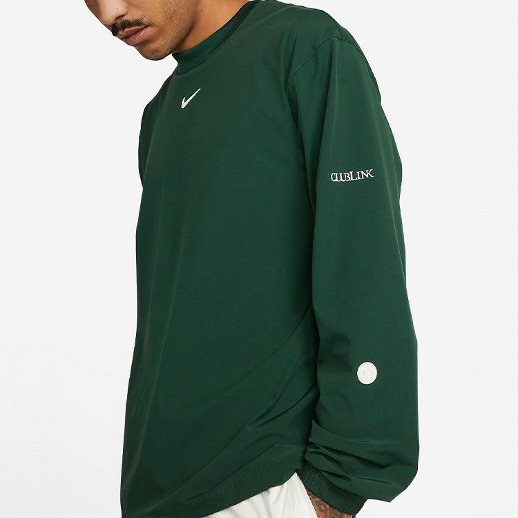 Nike x NOCTA Drake Golf Crewneck Pullover Top 'Green' DJ5585-397