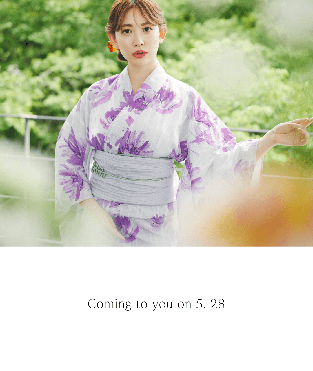 Her lip to YUKATA COLLECTION 2024