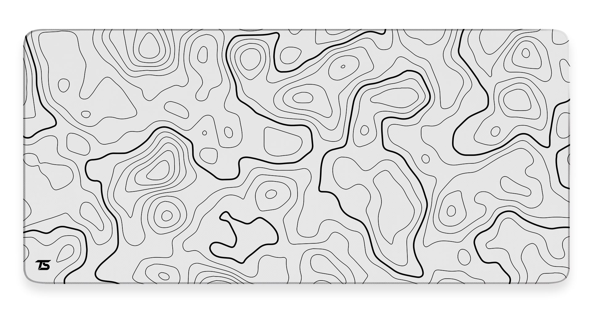 Topo V2 White | Best Gaming Mousepad & Wall Art