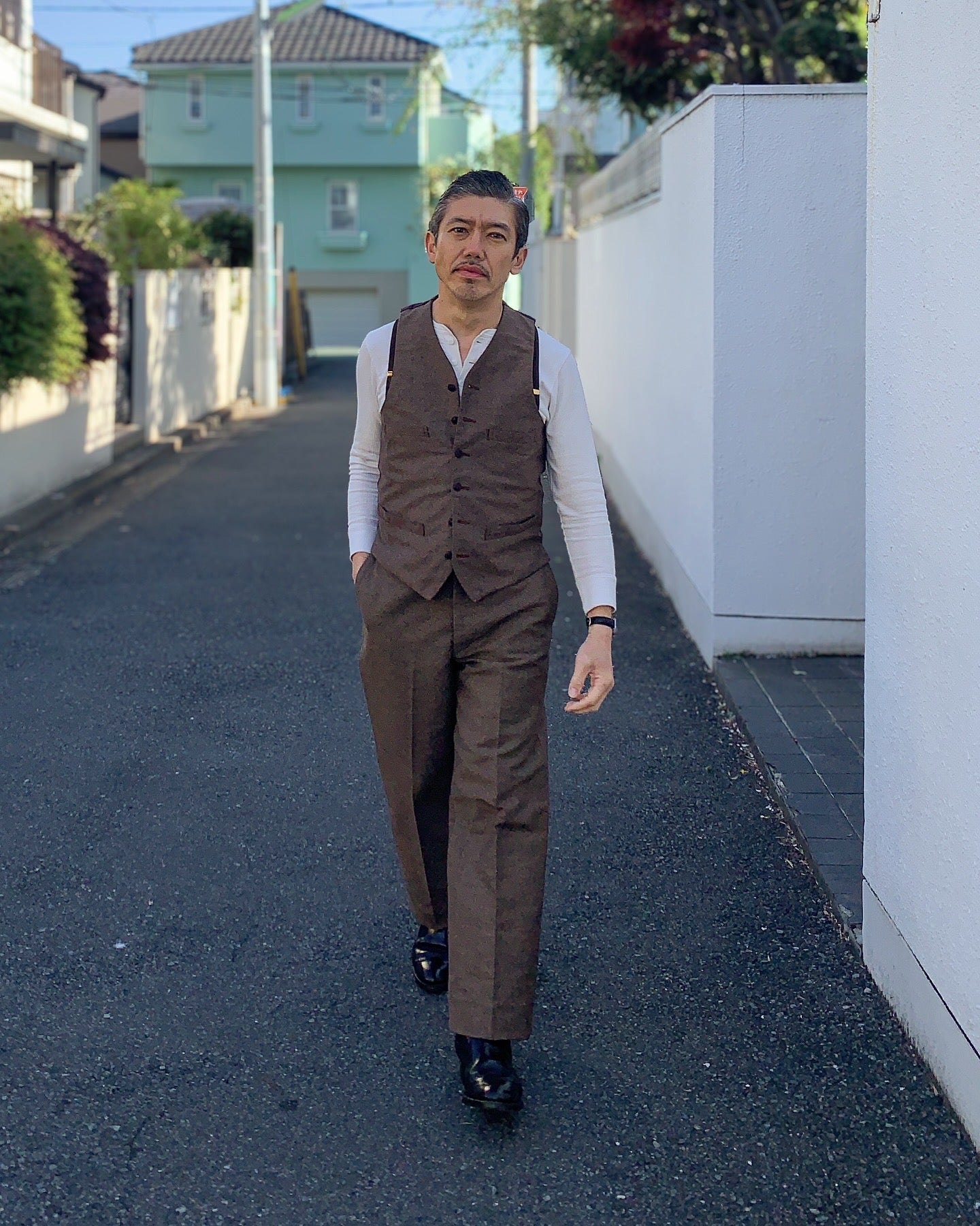 セットアップのベストとトラウザーズが入荷！ – Dry Bones Online Shop