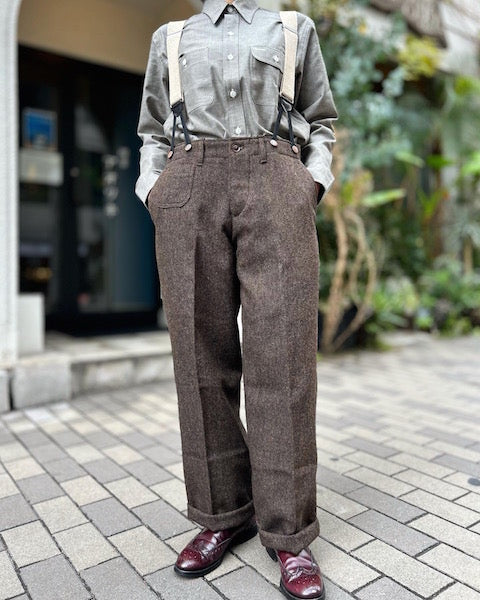 揃いました！Wool Hopsack Three piece Suit – Dry Bones Online Shop
