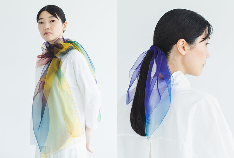 天女の羽衣®】 ストール 九谷五彩シリーズ ー まてーれオリジナル