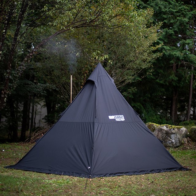 GRIP SWANY（グリップスワニー）FIRE PROOF GS MOTHER TENT/ BLACK GST