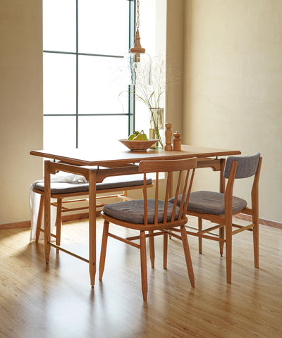 ecruxe（エクリュクス）EPI DINING TABLE 800 WALNUT | 高品質な安定感