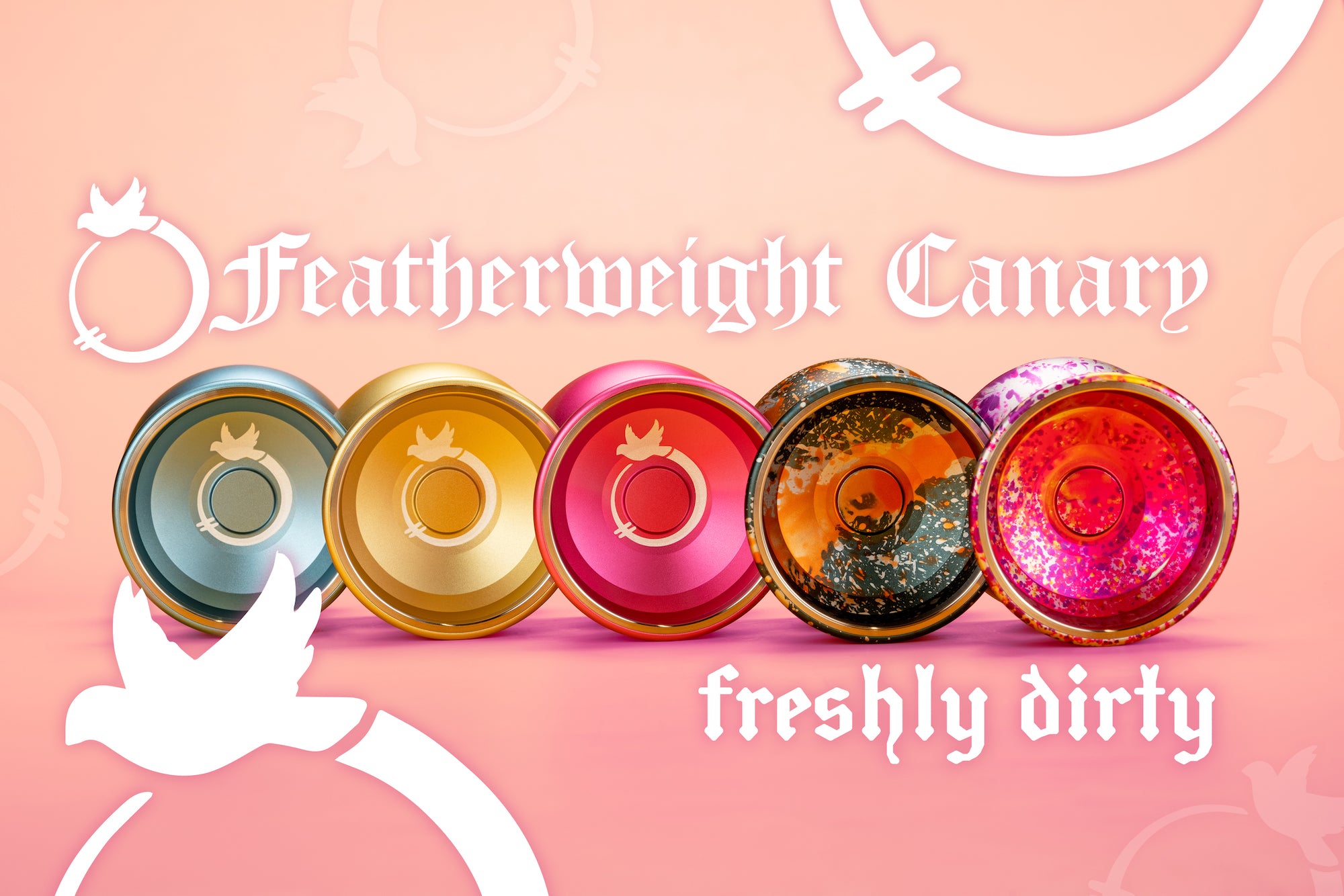 Featherweight Canary Yo-Yo by Freshly Dirty