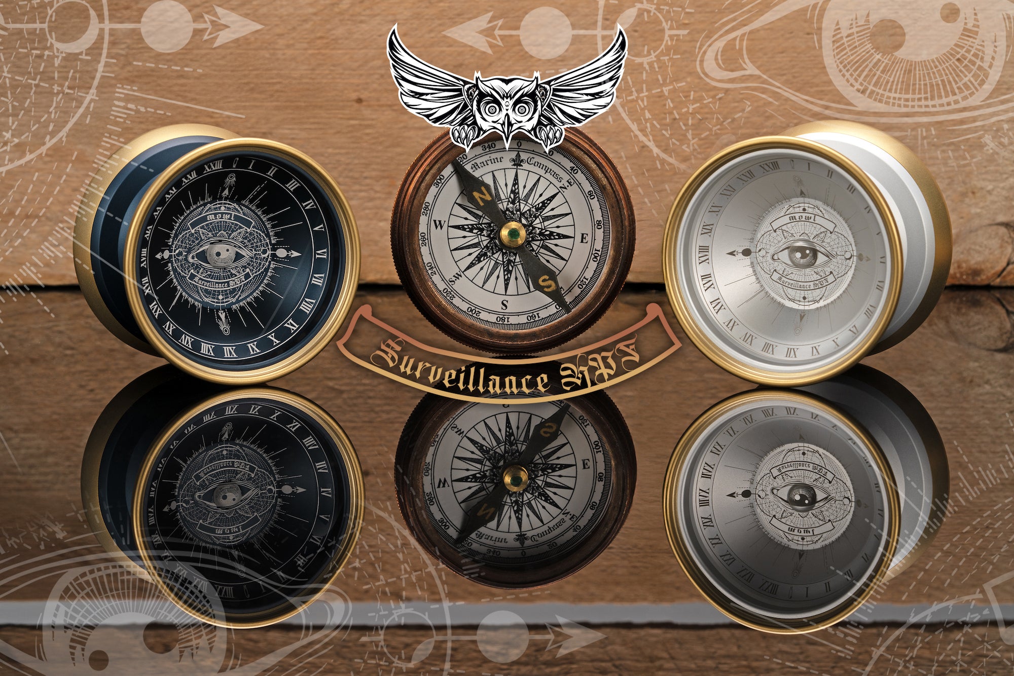 mowl サーベイランスHPF ゴールド Surveillance HPF /Both Eye Set