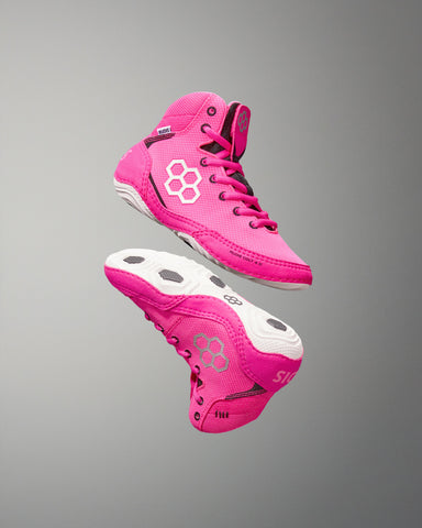 Pink Colt 4.0 Wrestling Shoes – Light, Fast & Fierce | RUDIS