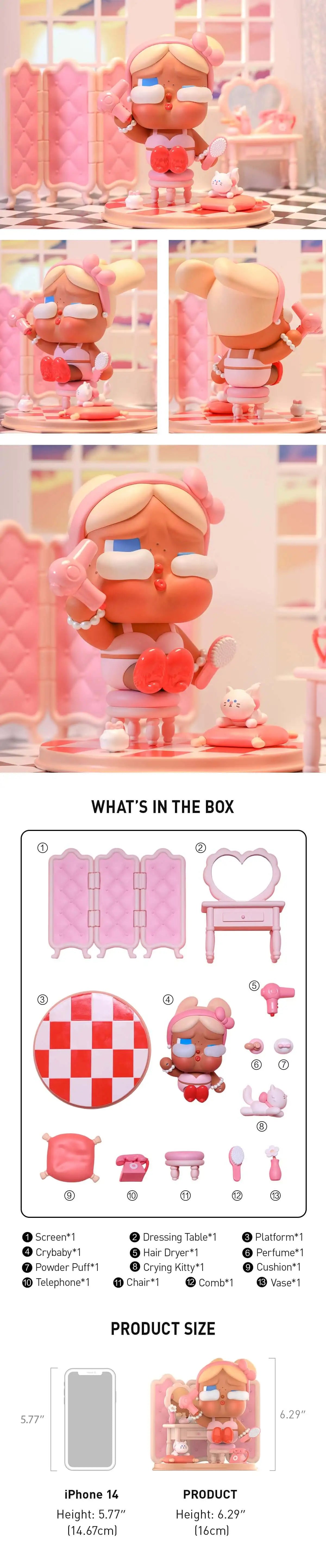 CRYBABY The Dressing Room Figurine – WHOOPEA