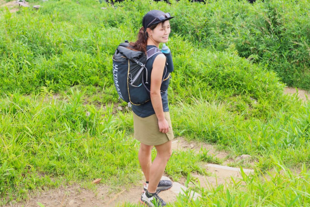 山を楽しむ女性にとって、テンションの上がるスカート[WS Run Skirt