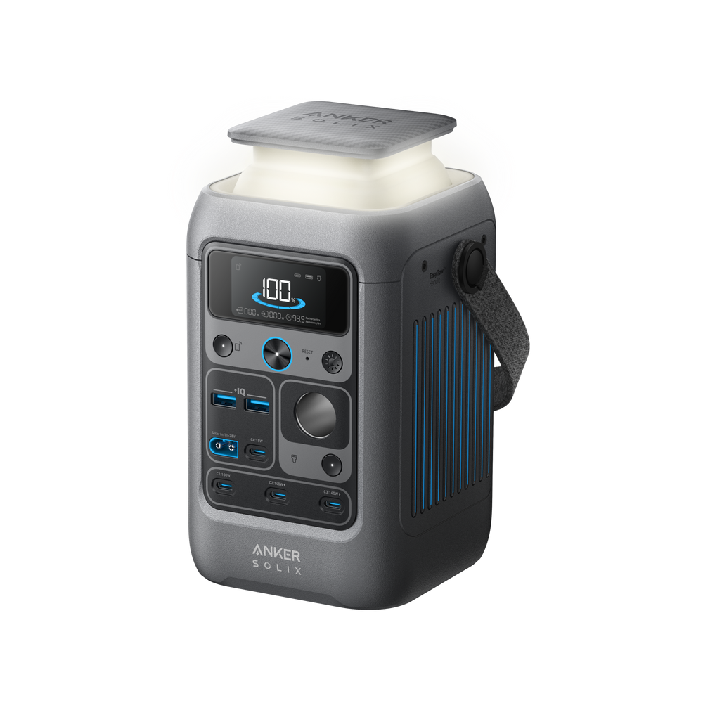 Anker SOLIX C300 DC Portable Power Station 300W - Anker SOLIX US
