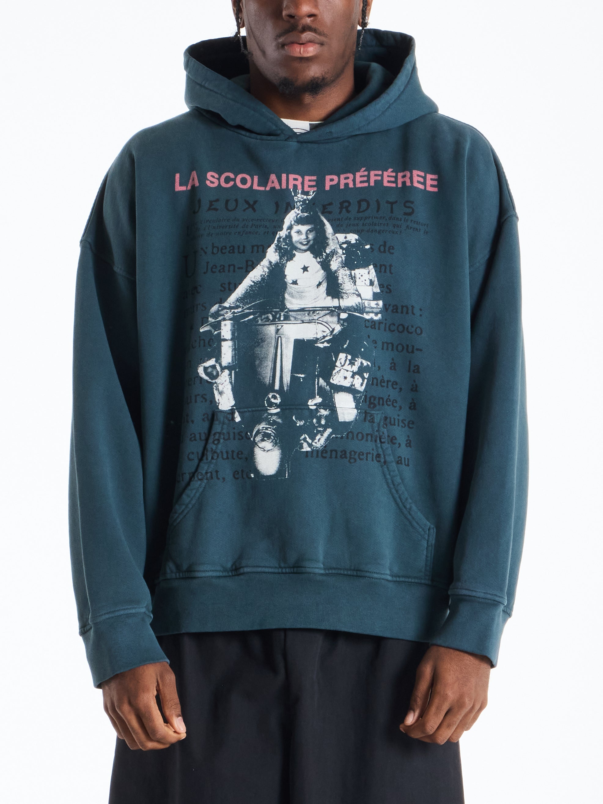 ENFANTS RICHES DÉPRIMÉS - La Scolaire Préféree Hoodie — SUPERMRKT