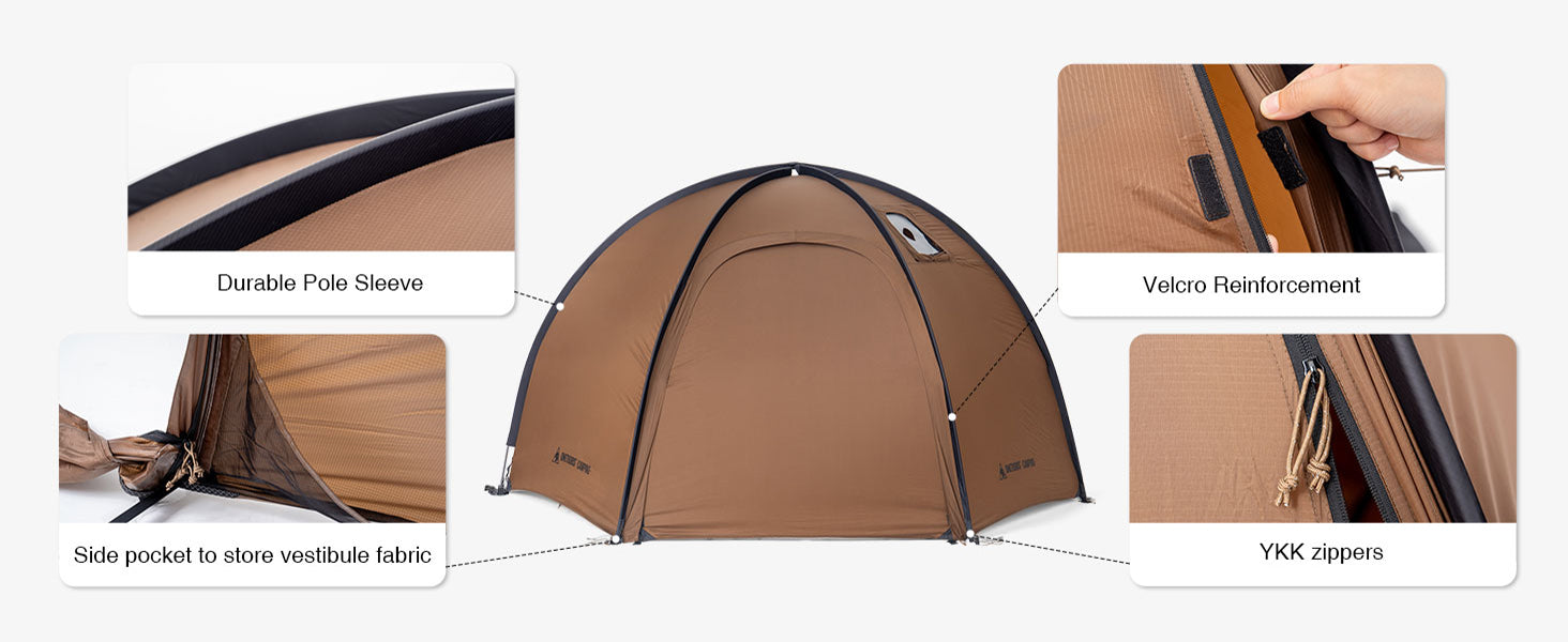 COCO NEST Solo Hot Tent | Onetigris camping – OneTigris Camping