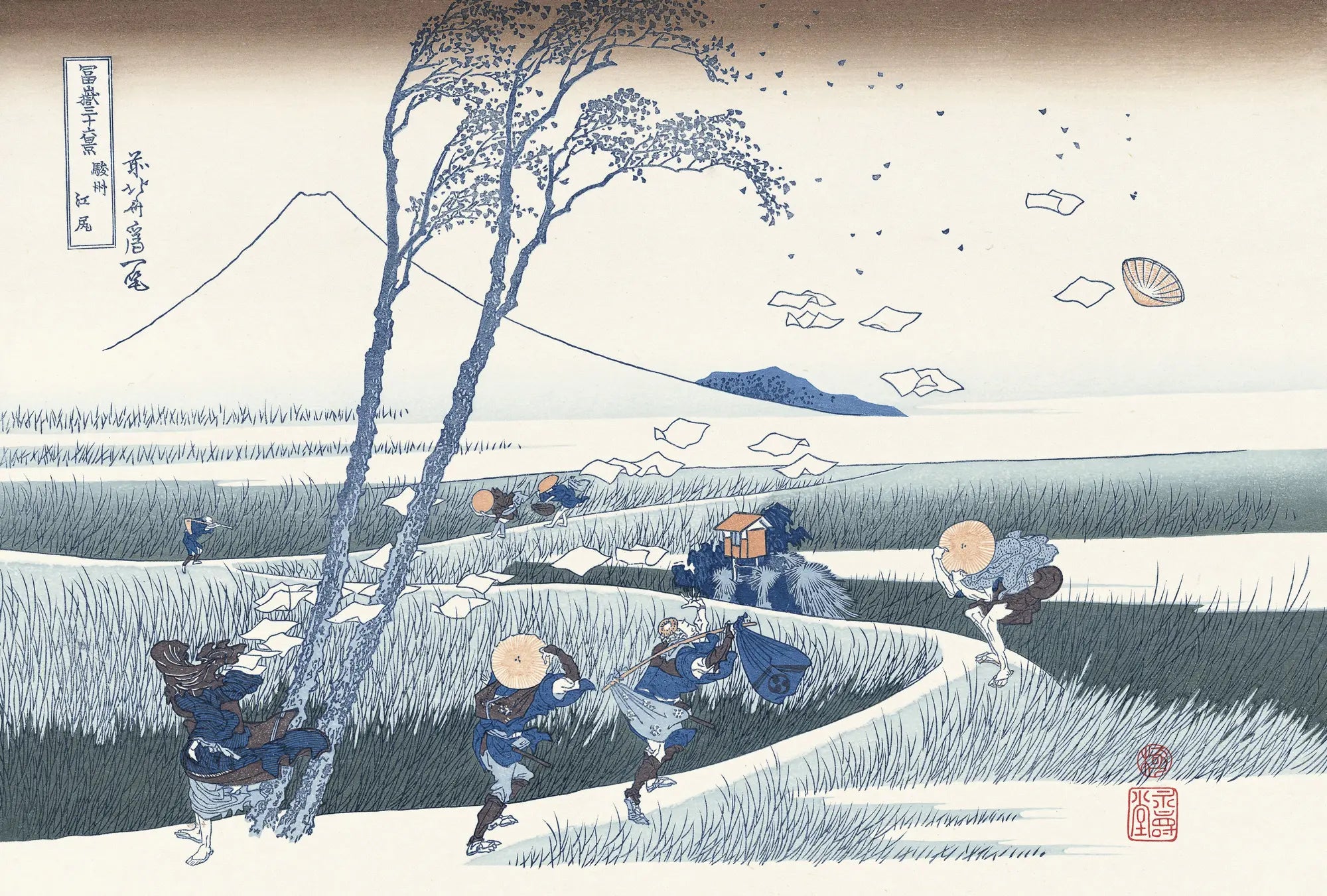 葛飾北斎「富嶽三十六景」｜浮世絵・木版画のアダチ版画研究所