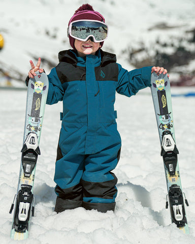 BURTON子ども用 スノーボードウェア 青色