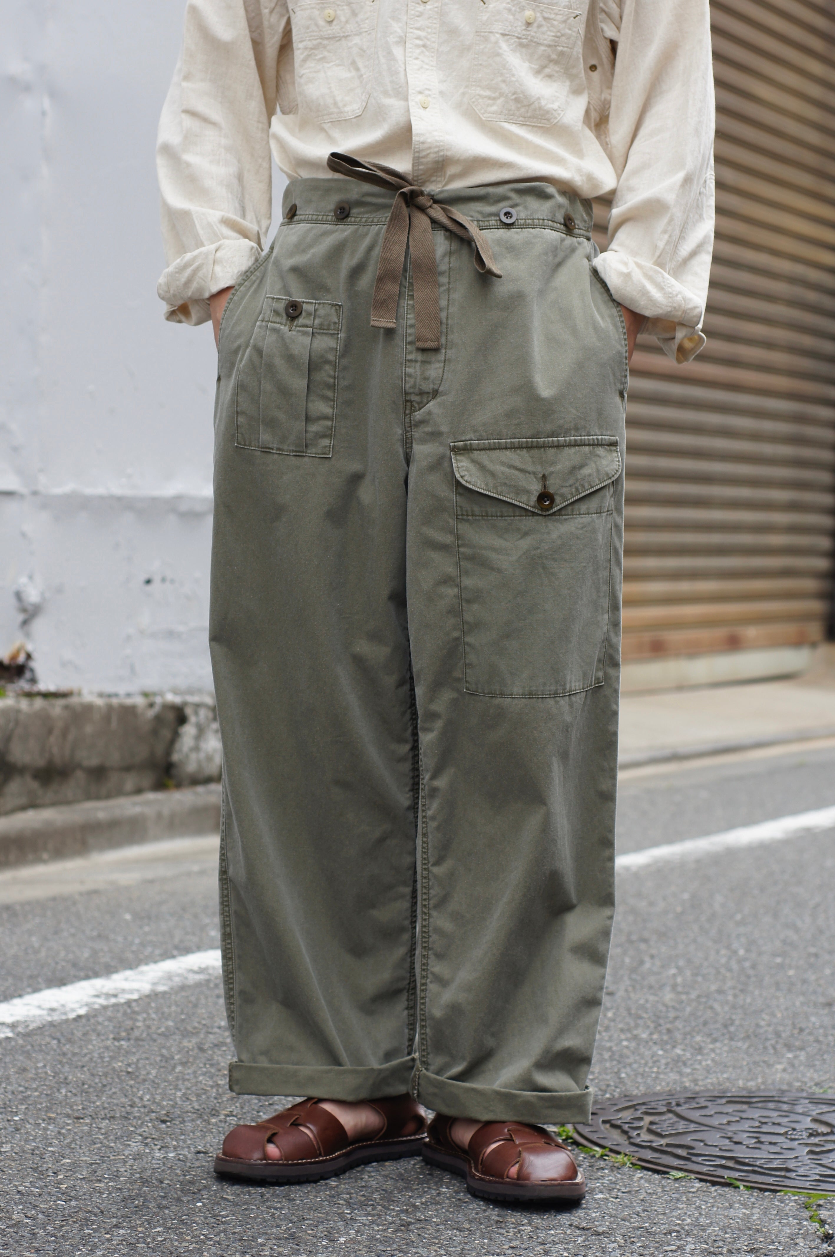HIGH SUMMER COLLECTION》PARATROOPER PANT - PIGMENT COTTON NYLON