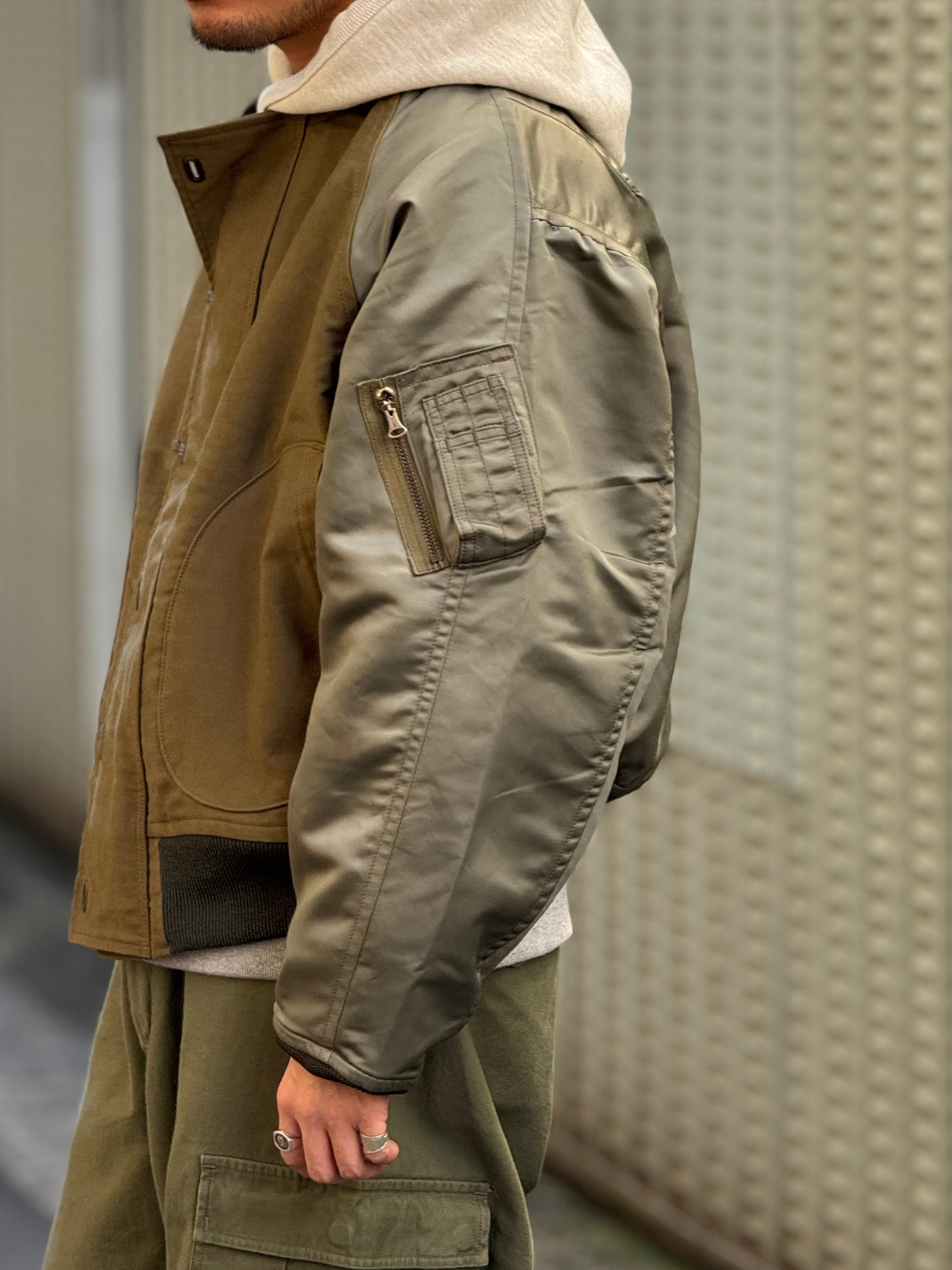 A military jacket that can only Nigel Cabourn can create》40s US CLIP