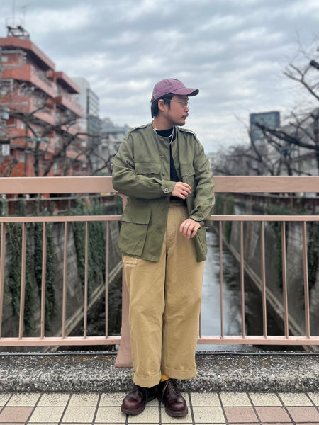 熱帯仕様のMILITARY WEAR》FIELD JACKET - LINEN BASKET – ナイジェル