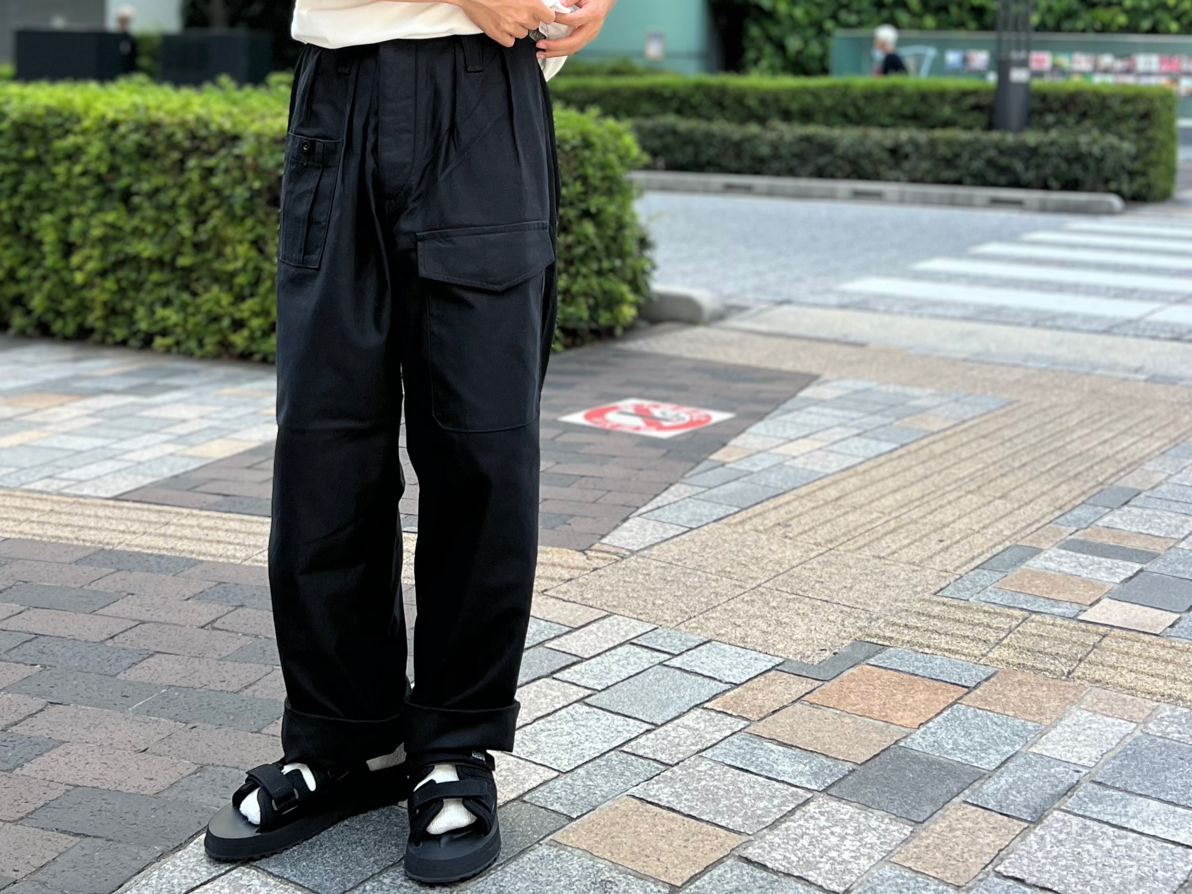 穿いて納得 主役級なパンツ》BRITISH ARMY PANT - BLACK – ナイジェル
