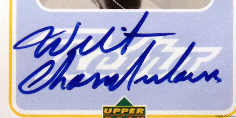 1999-00 Wilt Chamberlain Upper Deck Retro Inkredible Auto BGS 9.5