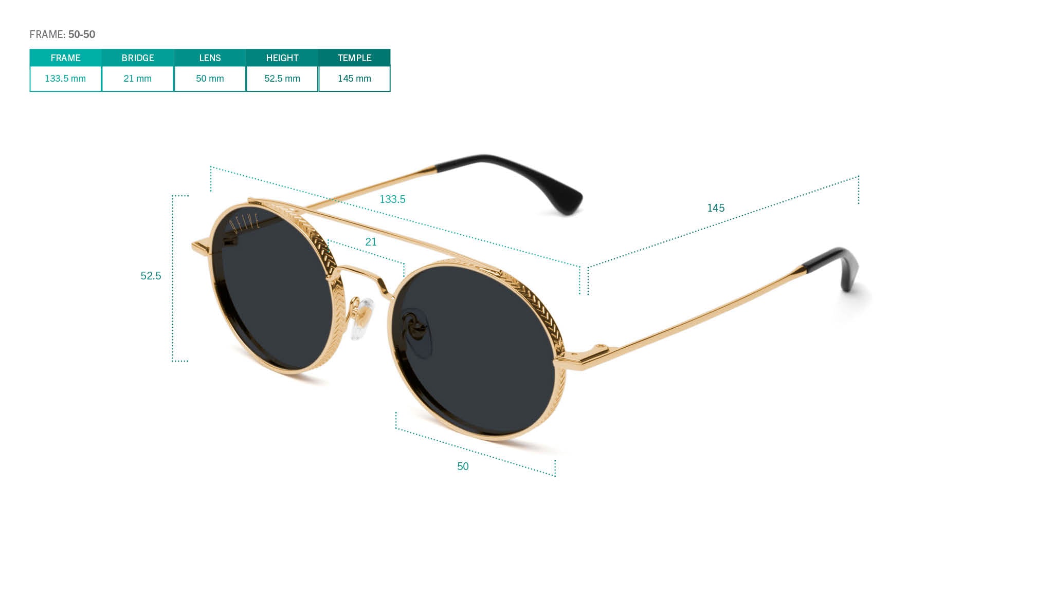 50-50 Clear – 9FIVE Eyewear