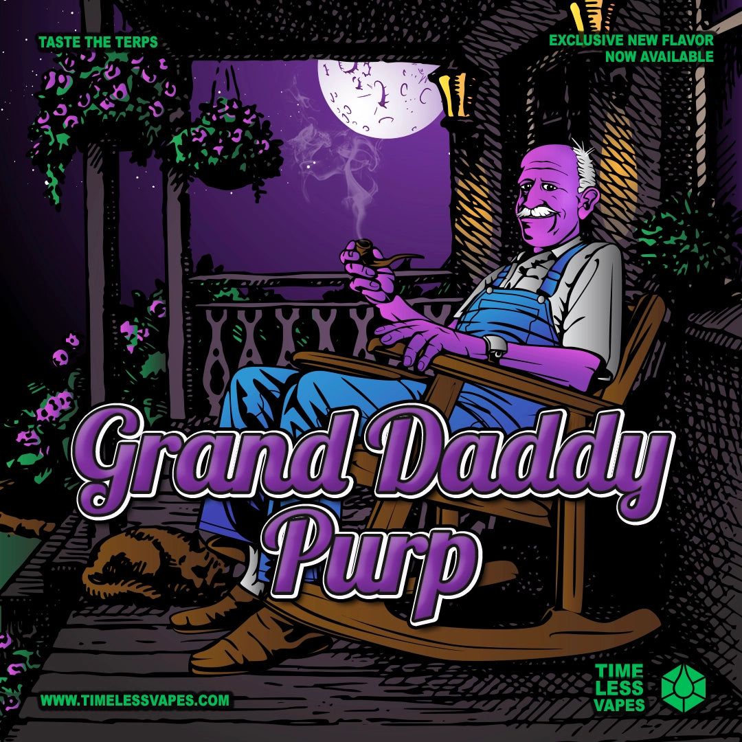 Grand Daddy Purple | Vape Cartridge 1g | Timeless Vapes